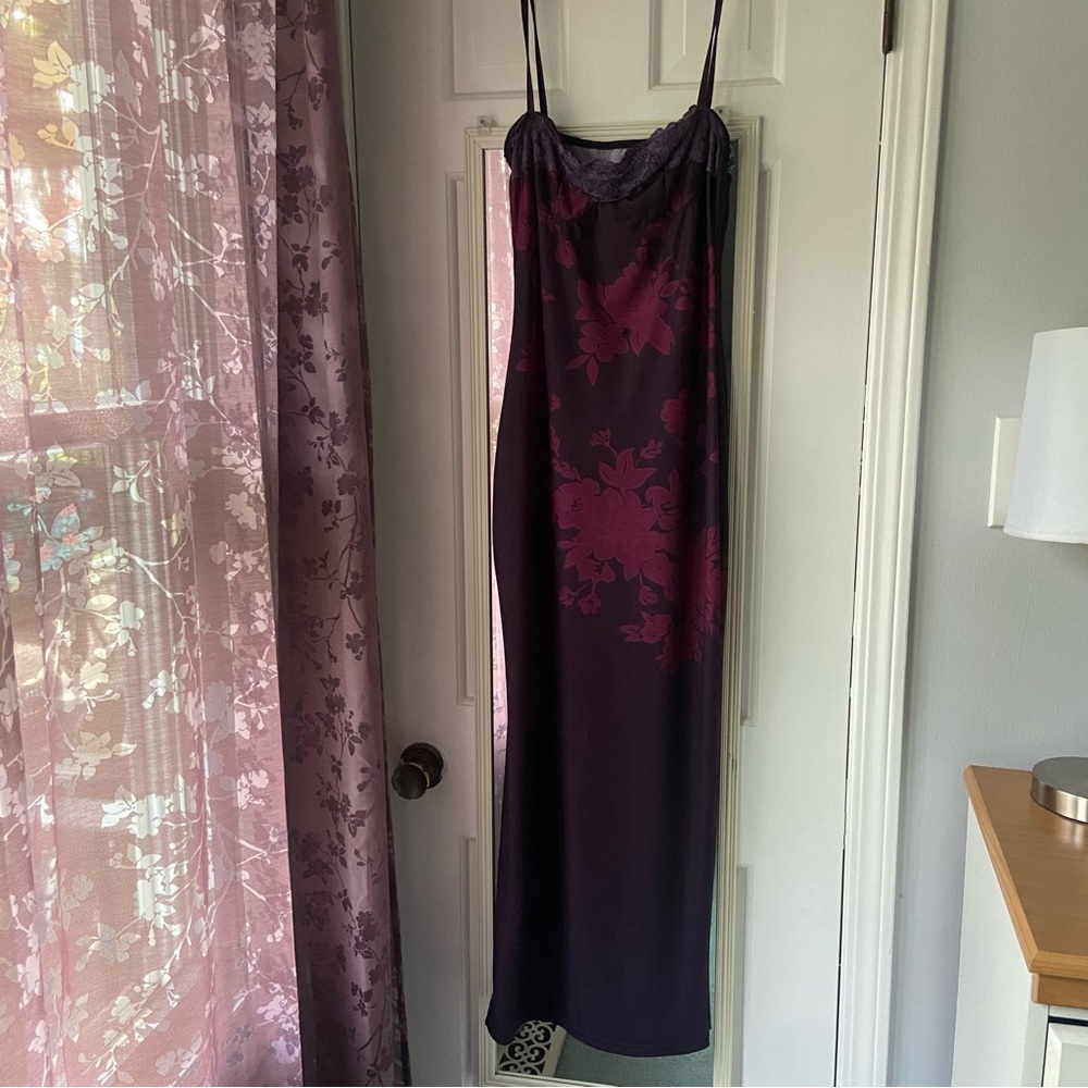 Floral Purple Dress